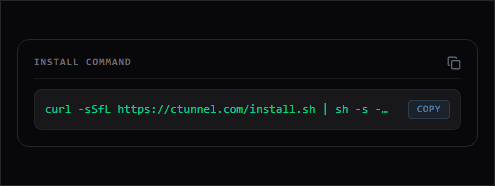 Device installer terminal script